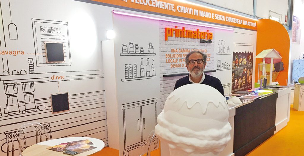 Printmateria alla Fiera del gelato di Longarone